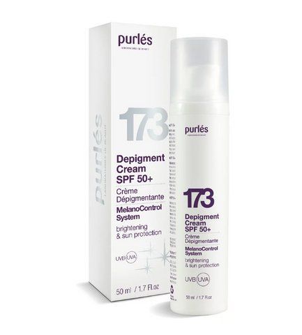 Депігментуючий крем SPF 50+ Purles Depigment Cream SPF 50+, 50 мл 2644986284 фото