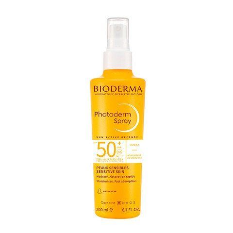 Спрей для обличчя та тіла SPF50+ Bioderma 200 мл B002 фото