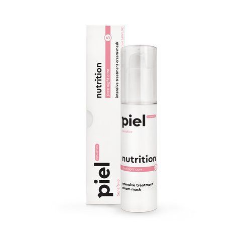 Нічна живильна крем-маска для шкіри обличчя Nutrition cream-mask Piel, 50 мл 2765243148 фото