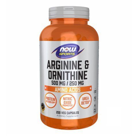 Arginine/Ornithine - 250 vcaps 25582 фото