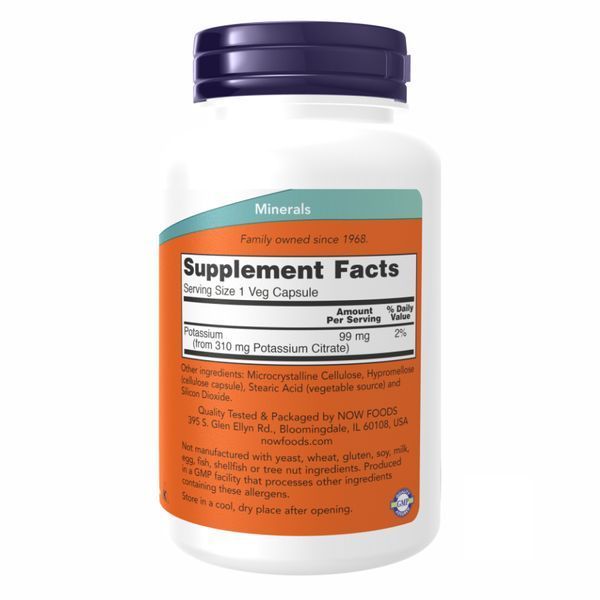 Potassium Citrate - 180 vcaps 18376 фото
