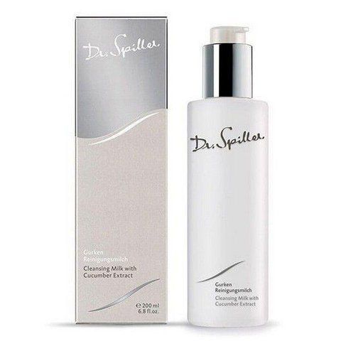 Очищувальне молочко з екстрактом огірка Cleansing Milk With Cucumber Extract Dr.Spiller, 200 мл 100212 фото