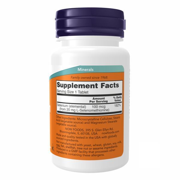 Selenium 100 mcg - 100 tabs 18381 фото