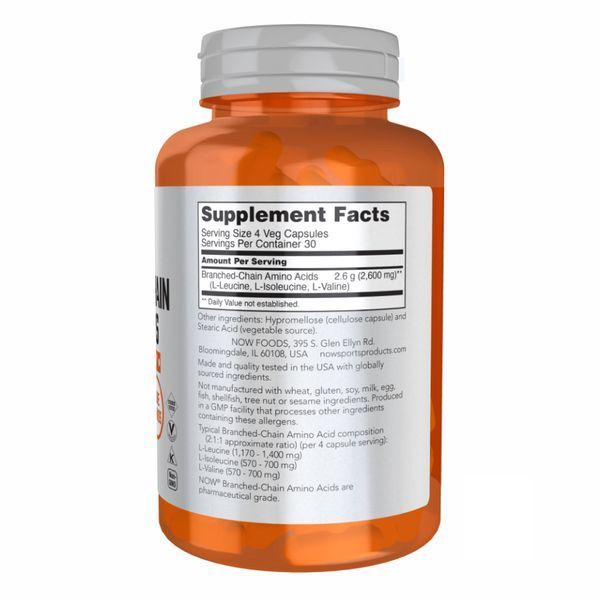 Branched-Chain Amino Acids - 240 vcaps 25583 фото