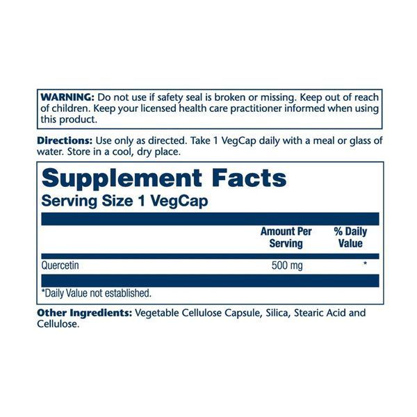 Quercetin 500mg - 90 vcaps 31215 фото