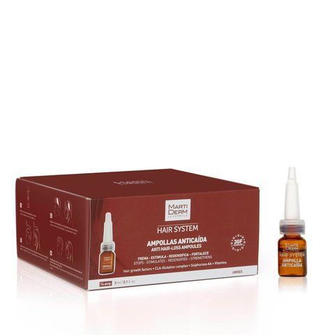 Мартидерм Ампулы от выпадения волос Martiderm Hair System Anti Hair-loss Ampoules, 14 шт по 3 мл MA130111 фото