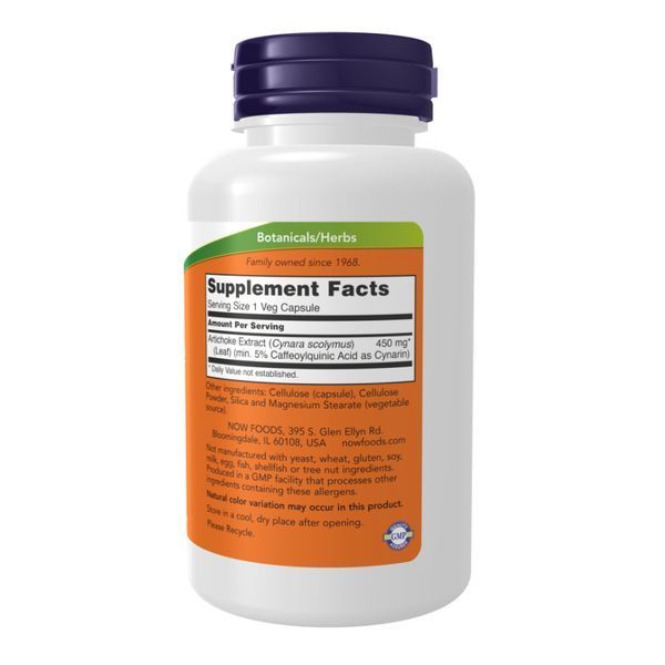 Artichoke Extract 450mg - 90 vcaps 22568 фото