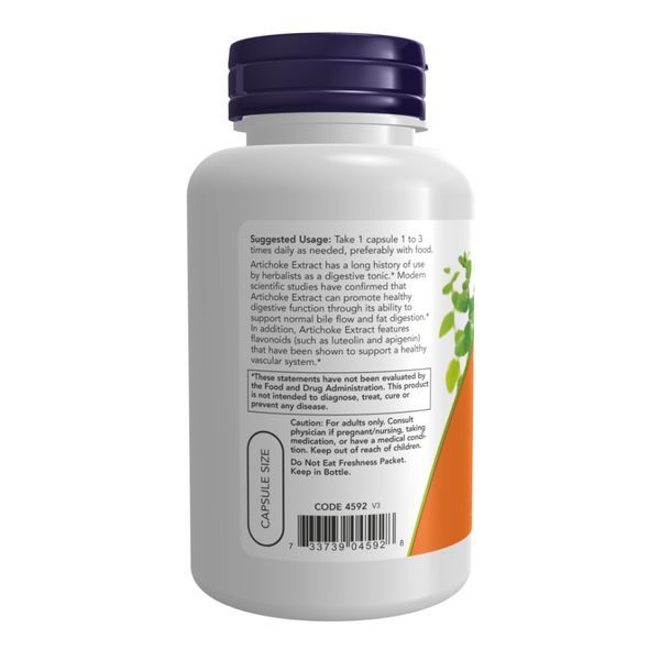 Artichoke Extract 450mg - 90 vcaps 22568 фото