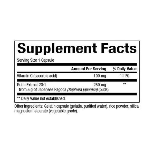 Rutin 250mg - 90 caps 28881 фото