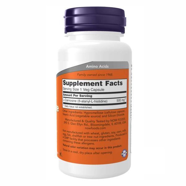 Carnosine 500mg - 100 vcaps 24625 фото