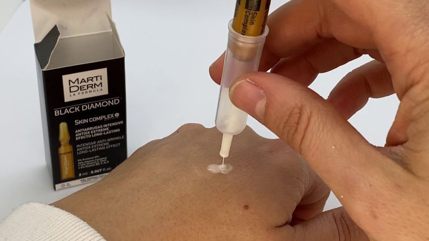 Мартидерм набор Блэк Даймонд Скин Комплекс Адвансд MartiDerm Set Skin Complex Advanced 10+5 ампул по 2 мл MA008 фото