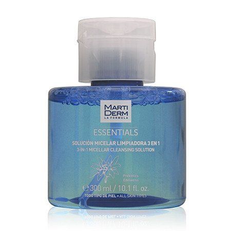 Мартидерм Мицеллярная вода для очищения лица MartiDerm Essentials Micellar Solution Cleanser 3in1, 300 мл MA120610 фото