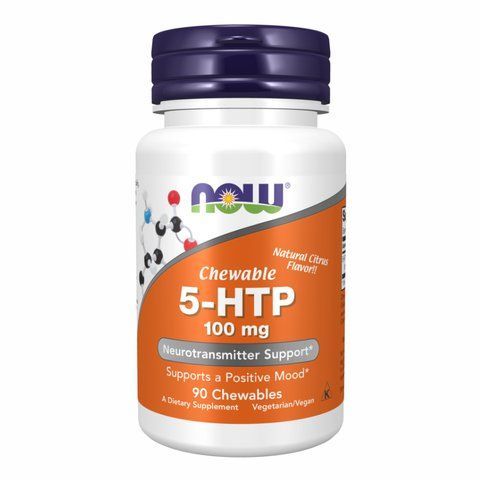 5-HTP 100mg Chewable Lozenges - 90 tabs 24631 фото