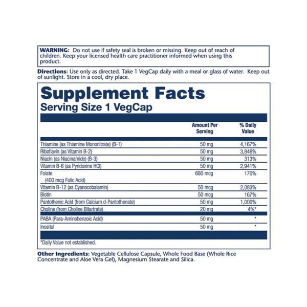 Vitamin B-Complex 50 50mg - 100 vcaps 26880 фото
