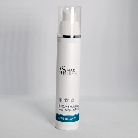 Smart4Derma Acne Balance Крем матуючий ВВ SPF 30, 50 мл 310 фото