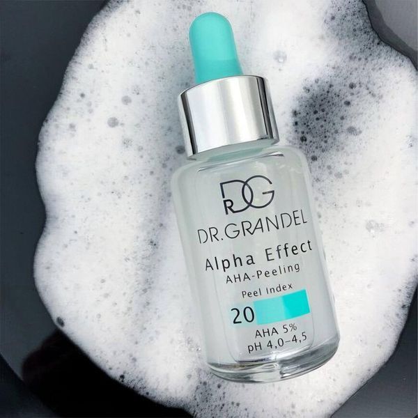 Пилинг с АНА кослотами 5% Alpha Effect AHA-Peeling Index 20 Dr.Grandel, 30 мл 2898478920 фото