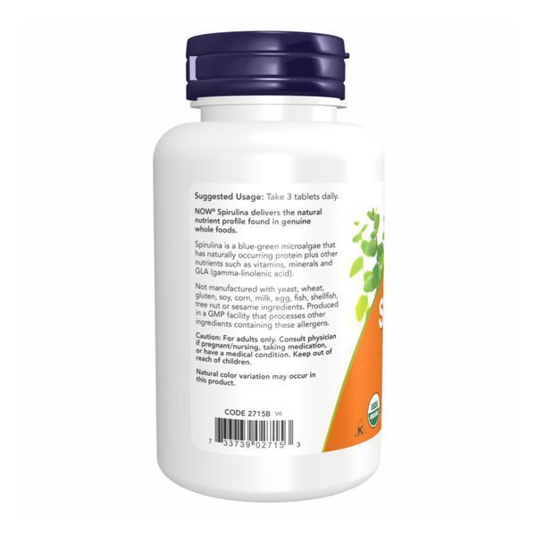 Spirulina 1000mg - 240 tabs 25602 фото
