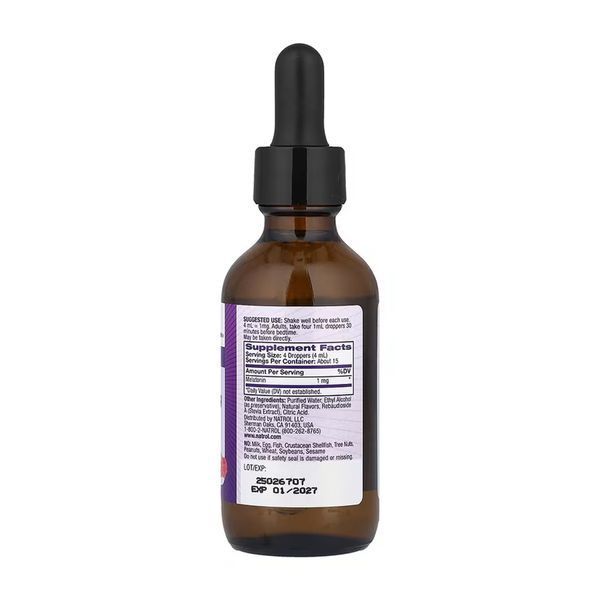Melatonin Liquid 1mg - 60 ml 31449 фото