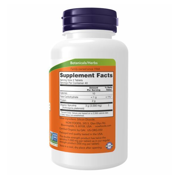 Spirulina 1000mg - 240 tabs 25602 фото