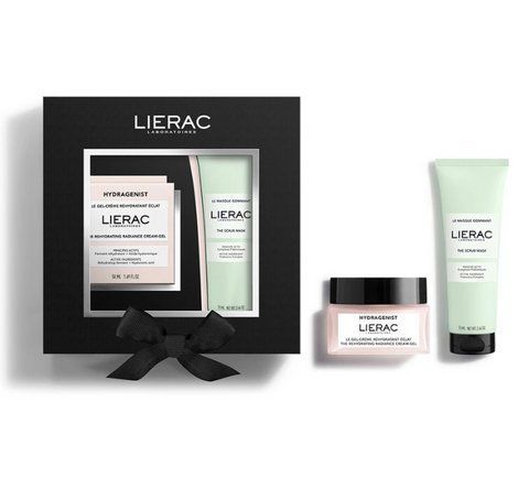 Лиерак Набор Гидраженист крем-гель 50 мл + маска-гоммаж 75 мл, Lierac Hydragenist Kit LC5003061WW фото