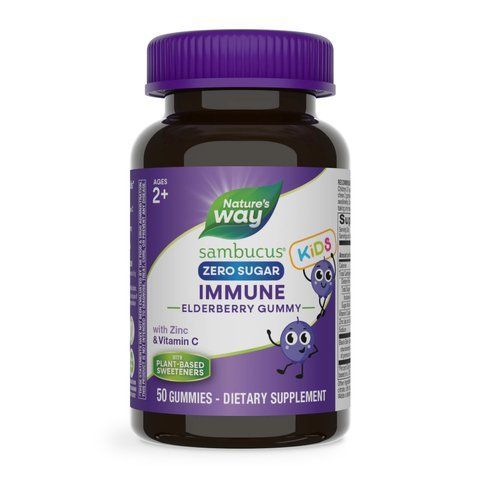 Sambucus Zero Sugar Kids - 50 gummies 31602 фото