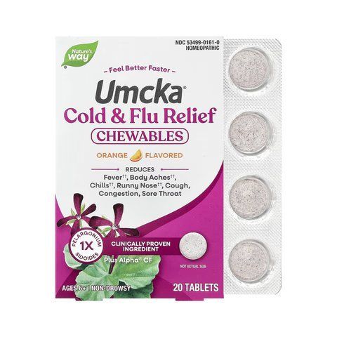 Cold + Flu Relief - 20 tabs Orange 33679 фото
