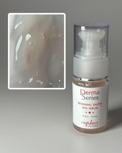 Энзимная регенерирующая сыворотка с АНА-кислотами RENEWING ENZYM AHA SERUM DERMA SERIES 30 мл DS 011 фото