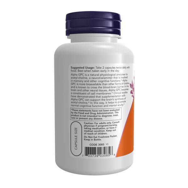 Alpha GPC 300mg - 60 vcaps 29643 фото