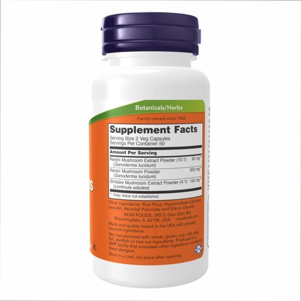 Rei-Shi Mushrooms 270 mg - 100 vcaps 24297 фото