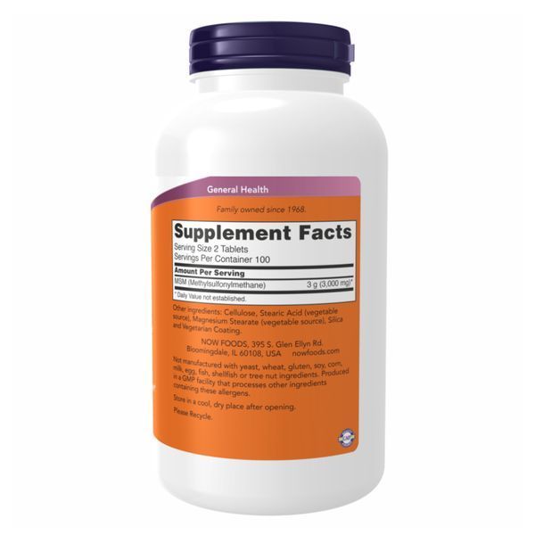 M.S.M 1500mg - 200 tabs 26000 фото