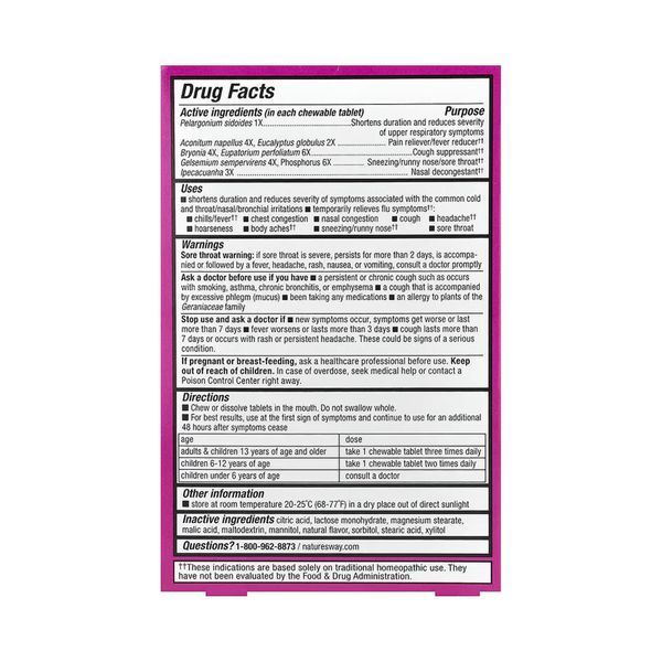 Cold + Flu Relief - 20 tabs Orange 33679 фото