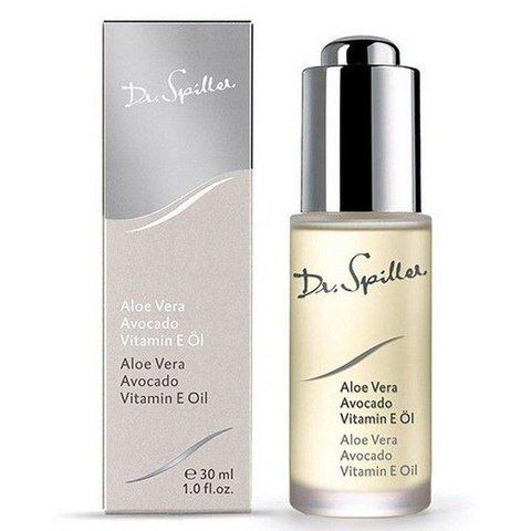 Олія з алое, авокадо та вітаміном Е Aloe Vera Avocado Vitamin E Oil Dr.Spiller, 30 мл 105206 фото