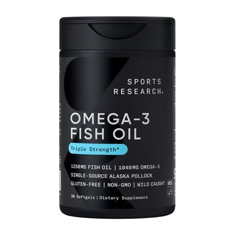 Omega-3 Fish Oil Alaska Pollock 1250mg - 30 softgels 28336 фото