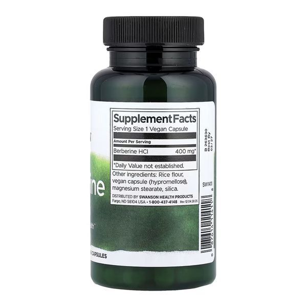 Berberine 400mg - 60 cap 9543 фото