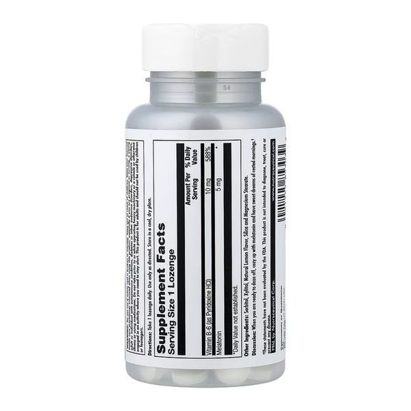 Melatonin 5mg - 30 lozenges 32240 фото