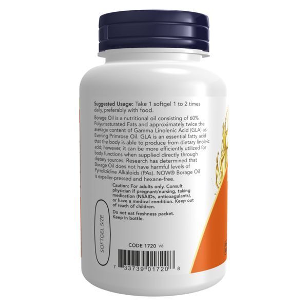 Borage Oil 1000 mg - 120 sgels 24367 фото