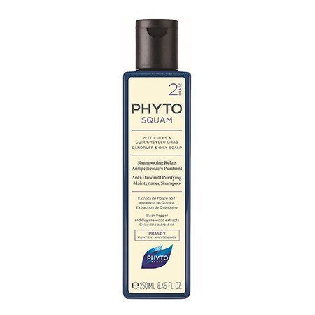 Фито Фитосквам Шампунь от перхоти Phyto Phytosquam Purifiant Anti-dandruff Shampoo 250 мл PHYTO PHYTOSQUAM фото