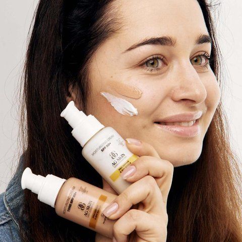Увлажняющий крем с тоном СПФ 50+ Moisturising cream tone SPF 50+ AG Skin 50 мл AG 013 фото