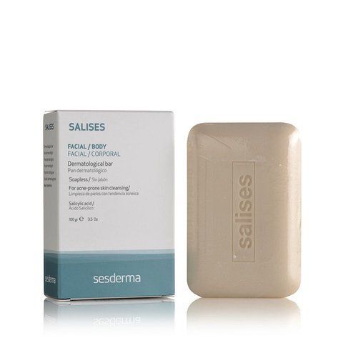 Сесдерма Salises Дерматологічне мило SesDerma Salises Dermatological Soap Bar, 100 гр 40000051 фото