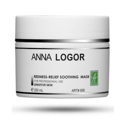 Заспокійлива маска проти почервоніння Anna Logor Redness-Relif Soothing Mask 250 мл 2910643180 фото