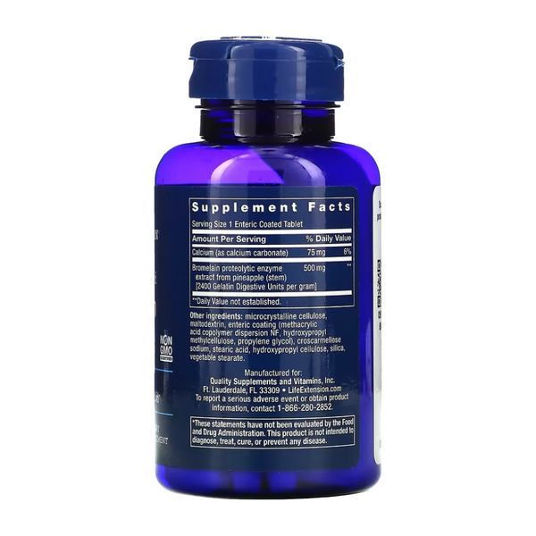 Specially-Coated Bromelain	500 mg - 60 tabs 26279 фото