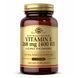Vitamin E 400 IU d-Alpha Tocopherol - 100 Softgels 22812 фото 1