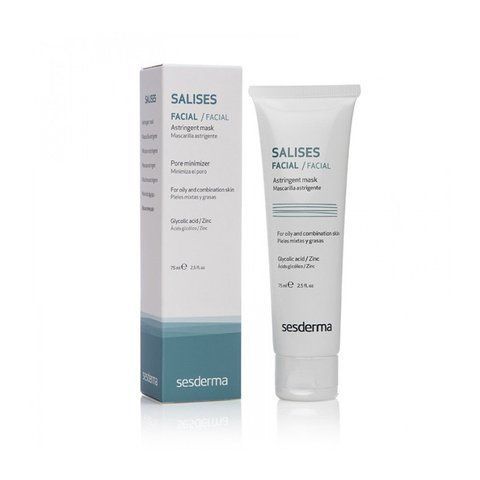 Маска для очищення комедонів SeSDerma Salises Astringent Facial Mask 75 мл 40000173 фото