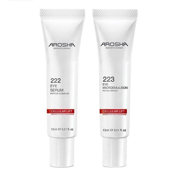 Антивозрастная процедура для области вокруг глаз День и Ночь.225 Cellular Lift Eye Duo Pack AROSHA, 15мл+15мл 2863412388 фото