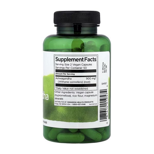 Ashwagandha 450mg - 100caps 9191 фото