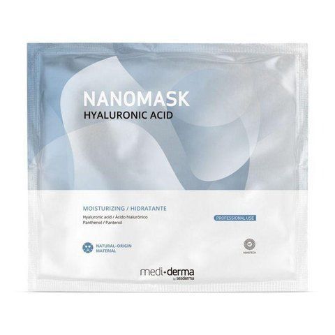 Биоцеллюлозная маска с гиалуроновой кислотой Medi+derma NANOMASK Hyaluronic Acid, 1 шт 40000565 фото