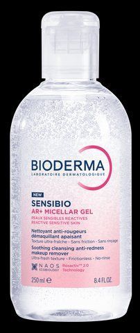 Біодерма Сенсібіо Міцелярний гель для чутливої шкіри Bioderma Sensibio AR+ Micellar Gel 250 мл 28760 фото