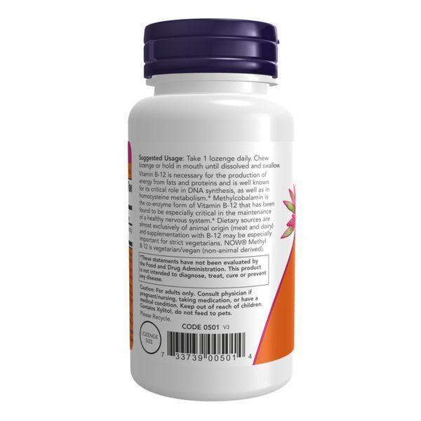 Methyl B-12 10000mcg - 60 lozenges 12019 фото