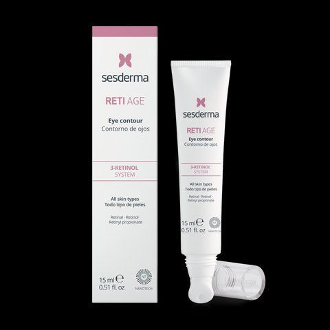 Сесдерма Reti-Age ceramic Омолоджуючий Гель для контуру очей з ретинолом SesDerma Reti-Age Eye Contour Gel, 15 мл 40008063 фото