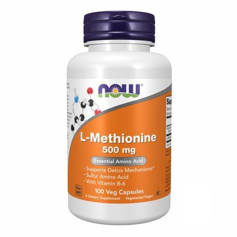 L-Methionine 500mg - 100 caps 18310 фото